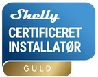 Shelly certificeret installatør – Guld